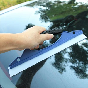 Window Squeegee Blue D-Word Glue Car Wiper
